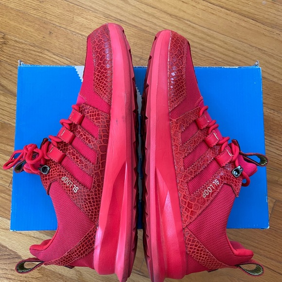 Adidas SL Loop Runner TR Red Size 12 - Picture 5 of 7